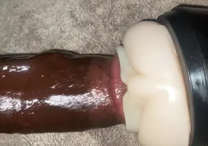 Fucking Torch Fake Pussy Cumming Hard