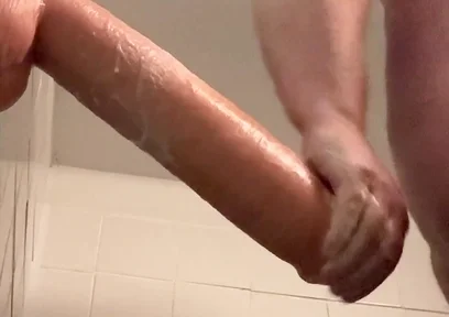 Anal Stretching Whit Massive Toy