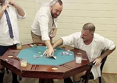 Strip Poker Party Gets Outta Hand - Orgy