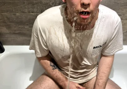 The 24-hour Challenge Went Crazy - We Were Writing Everywhere, and He Was Soaking Me From Head to Toe