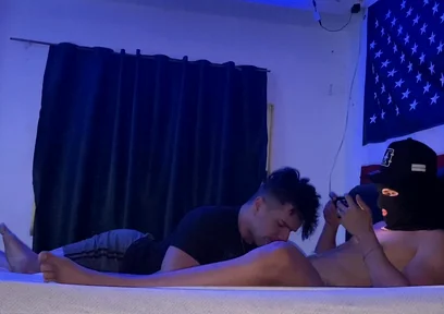 Soccer Player Cheats on His Girlfriend and Lets Her Suck His Dick