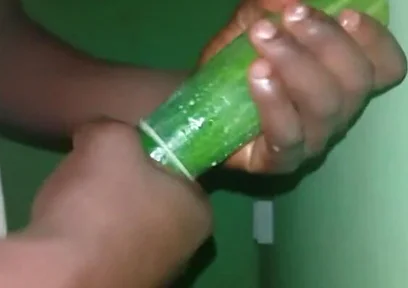 Stroking My Cucumber Nice and Slow