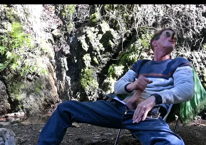 Big Cock Outdoor Cumshot and Smoking