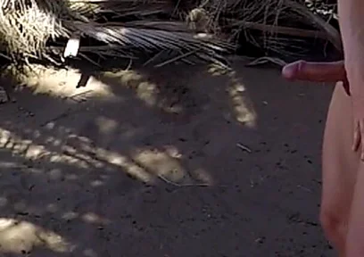 Naturist Fkk Putting Sunscreen on My Naked Body