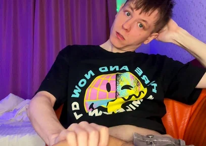 Just a Horny Twink Who Loves to Show off His Big Cock