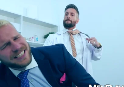 Malek Tobias, Tobias Malek And Nick North In North Checks In Butthole With His Fingers And Nice Dick