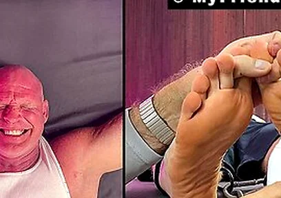 Hunk Dev Giggles Hard While Being Tickled From His Pits To His Feet