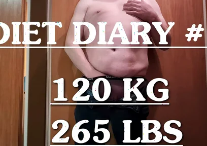 Diet Diary # 1 - Showing off My Body at the Start of My Diet