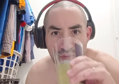 Cock and Balls in My Glass