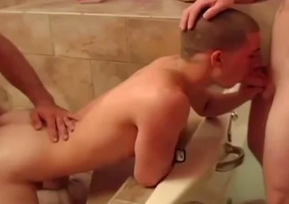 A Triple Threat In The Tub