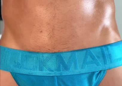 Cum Hard and Oil Body in Jocks