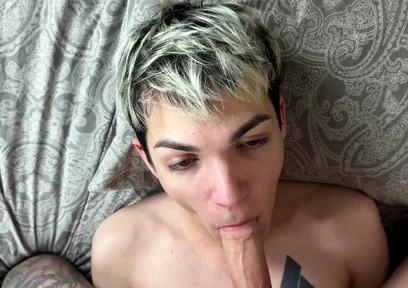 I Cum on His Face with My Hot and Sweet Cum!
