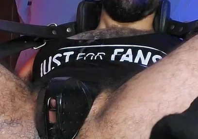 Ricky Cage February 2026 Live Cam Show - Tech Jock Wearing Cap and Socks Gets Machine-pounded