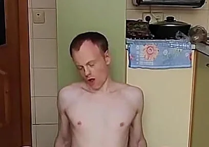 Lanatuls - Moscow Anal Slut and Whore - Riding Dildo at Kitchen