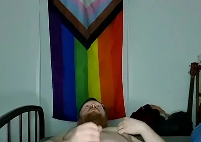 Long Wank Sesh with a Cum Shot at the End