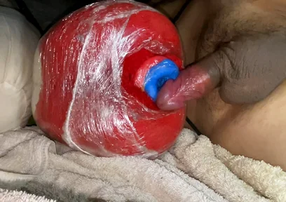 Fuck Sex Doll Pussy and Cum Outside.