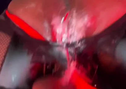 Super Horny Femboy Takes a Creamy Ride on Sex Toy - Surprise Fisting Moment