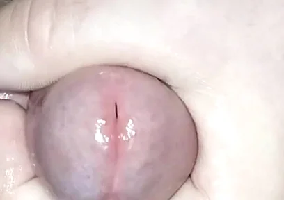 Mastubation with Lube and Cumshot