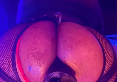 Black Sissy Slut Fucked in the Ass by Dildo Machine