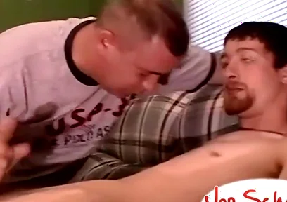 Servicing A Hung Straight Cock