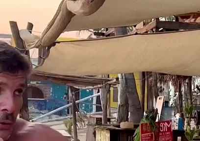 Punching Bag on Zipolite Beach