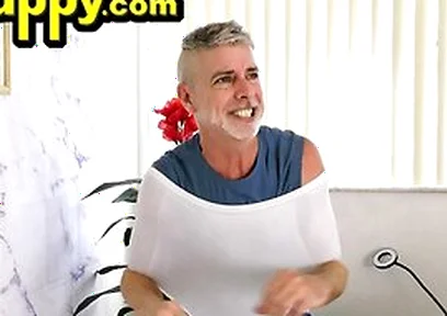 Richard Lennox Tests His New Stretchy Undies By Giving Himself Wedgies