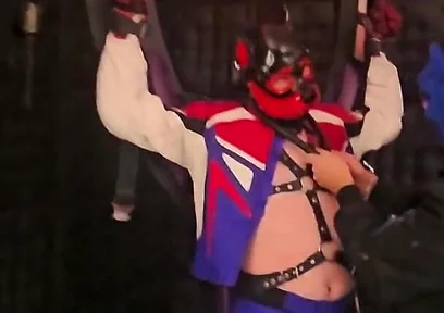 Playing Puppies Pleasure on the Cross Part 1