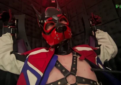 Playing Puppies Pleasure on the Cross Part 1