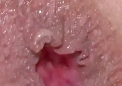 Extreme Closeup Dildo Anal Creampie
