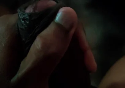 Glistening with Precum and Then Exploding