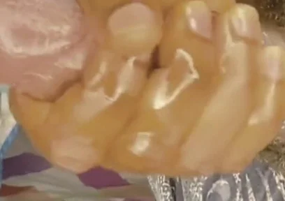 Stroking My Big Black Oilied Cock