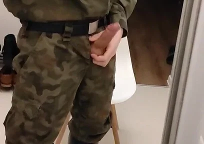 Gay Fuck Im Army Uniform