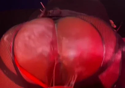 Big Black Bubble Butt Riding Sex Toy