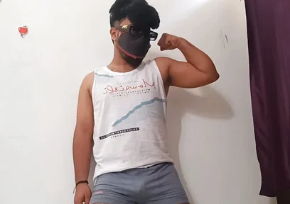 Desi Tamil Boy Showing Cock and Cumshot Video