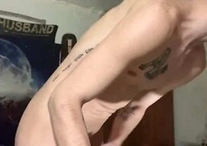 Playing With My Dick When Ramdom Grindr Hook Up Creampies My Hole