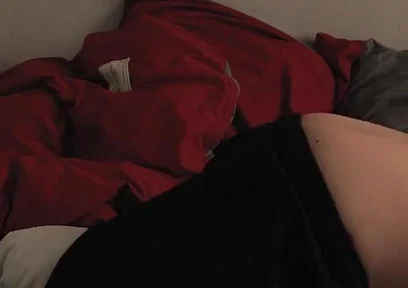 Morning Routine. Femboy Can't Help but Pillow Humping Imagining Your Tight Ass Filled with His Cum