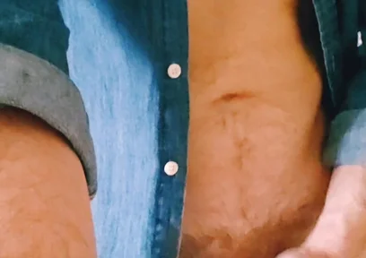 Open Shirt and Cum