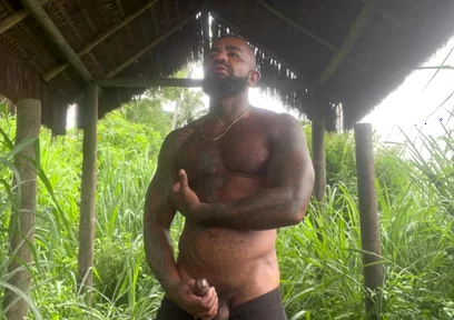 Soil on the Edge of the Lagoon... Tension in the Open Air, Moaning Softly as I Touch Myself Thinking of You
