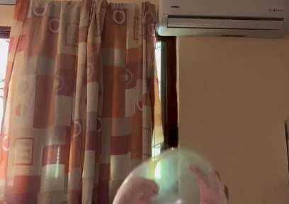 Fucking a Condom and Rich Cumshot