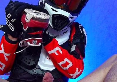 Just Chilling and Fucking Nike Uptempo Sneakers