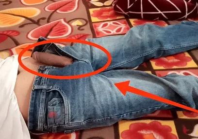 My Straight Friend Morning Wood Big Nonster Cock First Time I Give Him Handjob