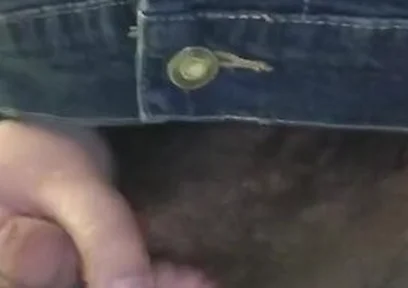 Jerking It In A Dirty Bathroom Stall While Some Guy Takes
