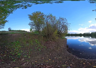 Teen Completely Naked at a Lake