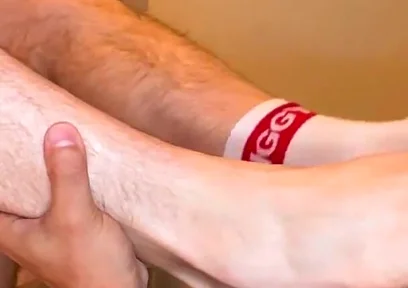 Hair, Feet and Cock