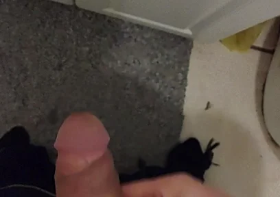 Cumming in the Bathroom
