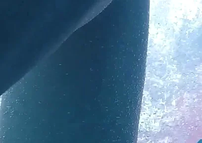 Amateur Pale Skin Redhead Guy with Hot Smooth Bum Caught Soft Playing (handjob, Footjob, Quick Blowjob, Ass Playing) Underwater