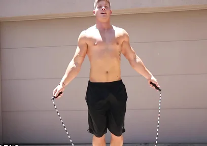 Jesse Brooks - Jerks Off Outside Poolside