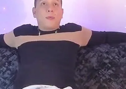 Latino Shows off His Bump on Camera Inside His Gray Sweatshirt