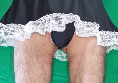 Maid Costume Try on!