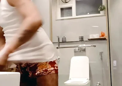 Getting Ready with My Cock Out